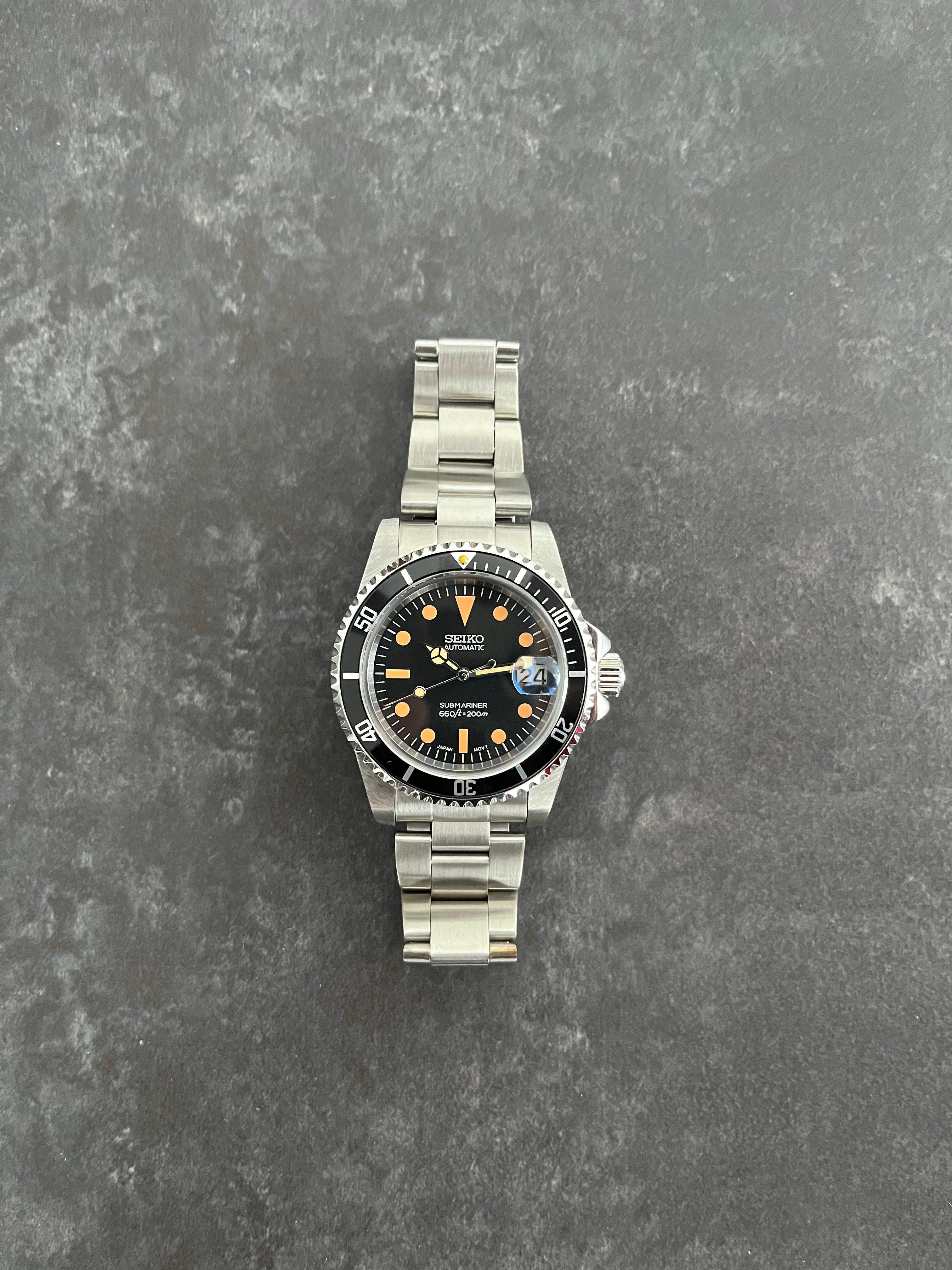Submariner 39mm Seiko Diver Seiko Diver Orologi Seiko Sub Vintage