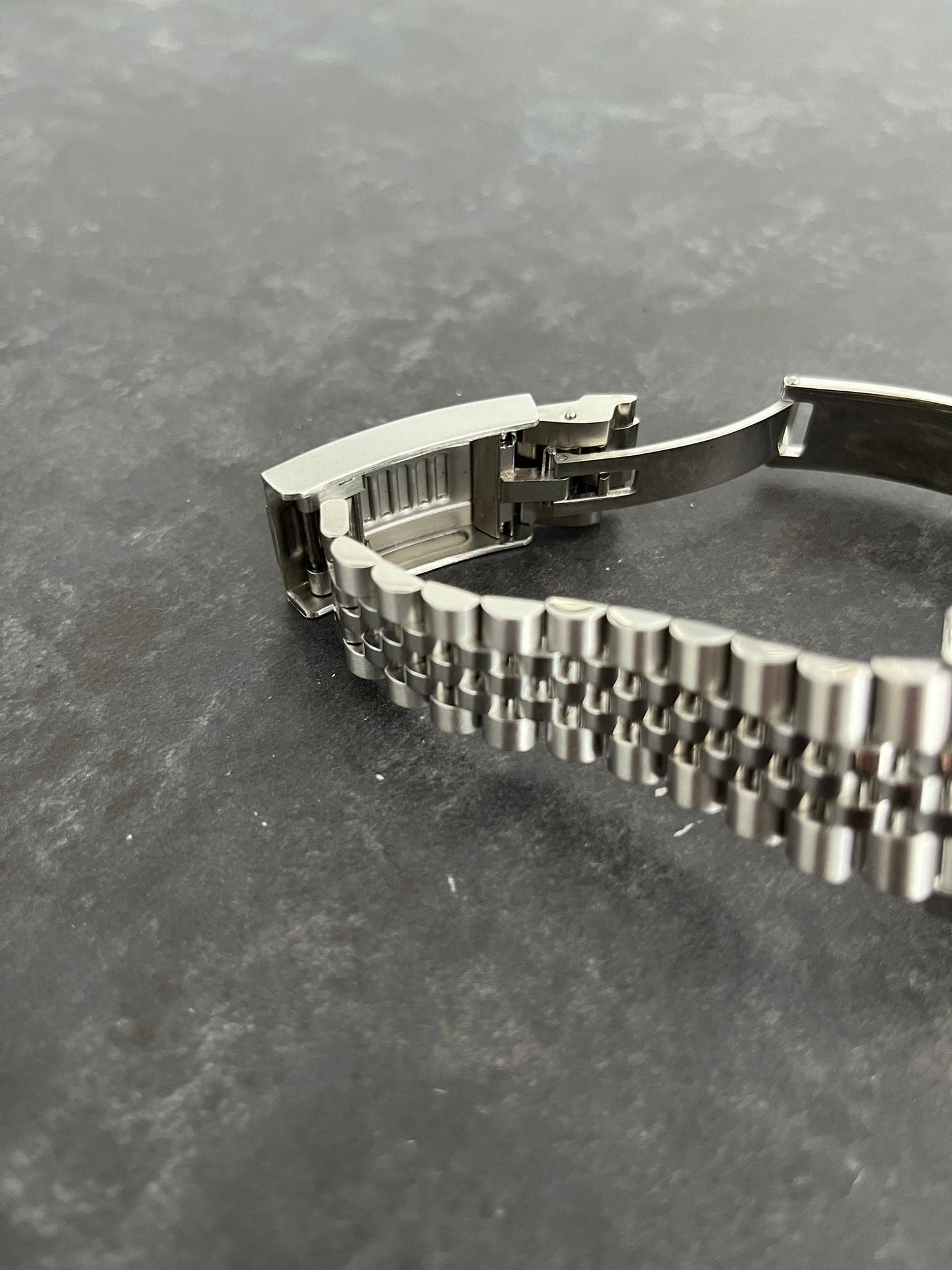 39mm Datejust Mod Silver Dial with Arabic numerals on Jubilee bracelet