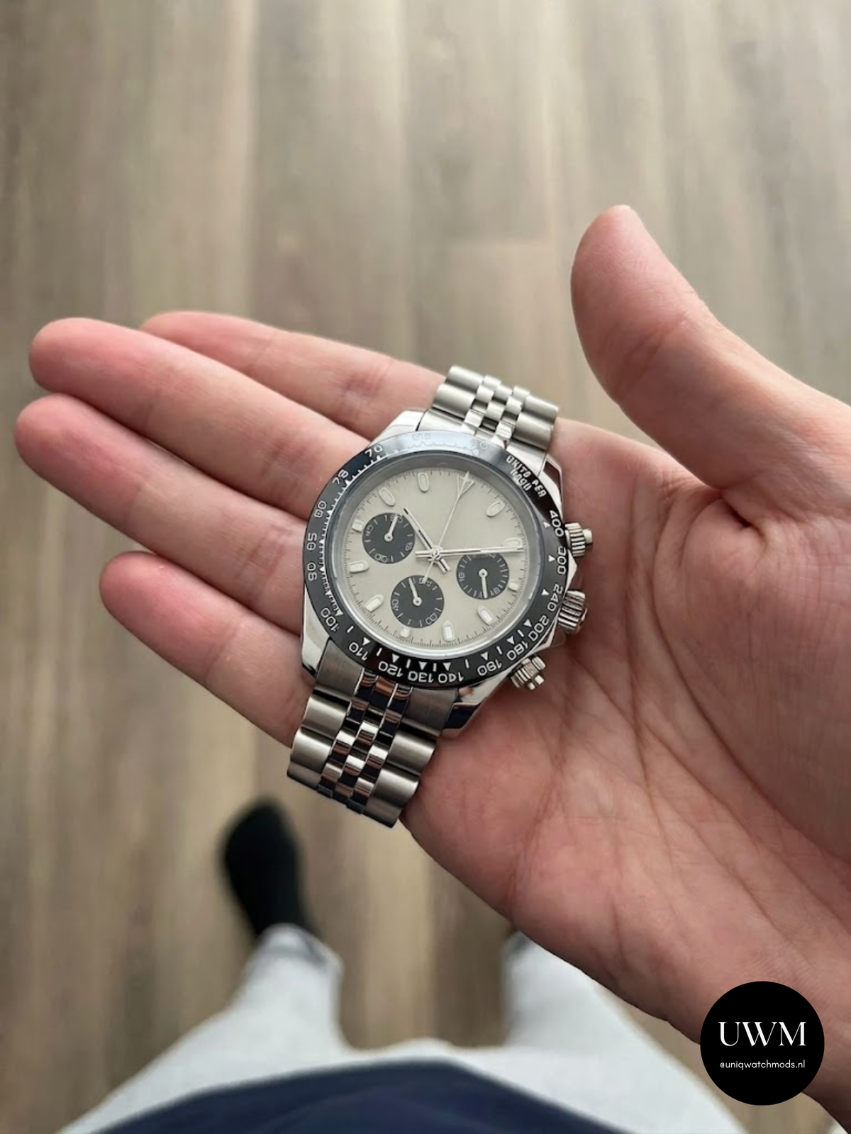 40mm Racing Chronograph Slate Grey Dial Black Ceramic Bezel