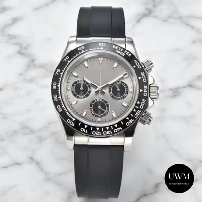 40mm Racing Chronograph Slate Grey Dial Black Ceramic Bezel