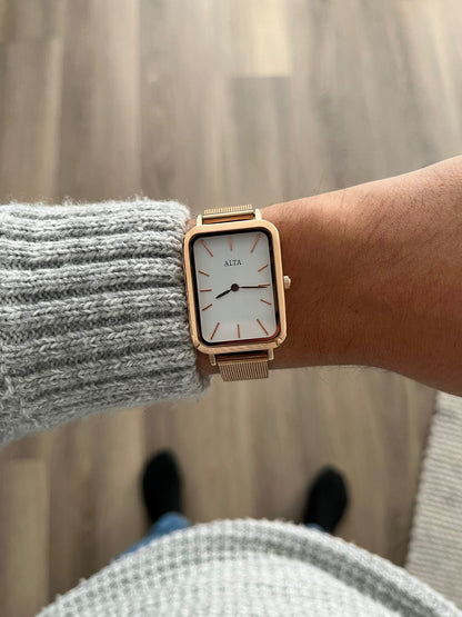 Alta Rectangular Watch