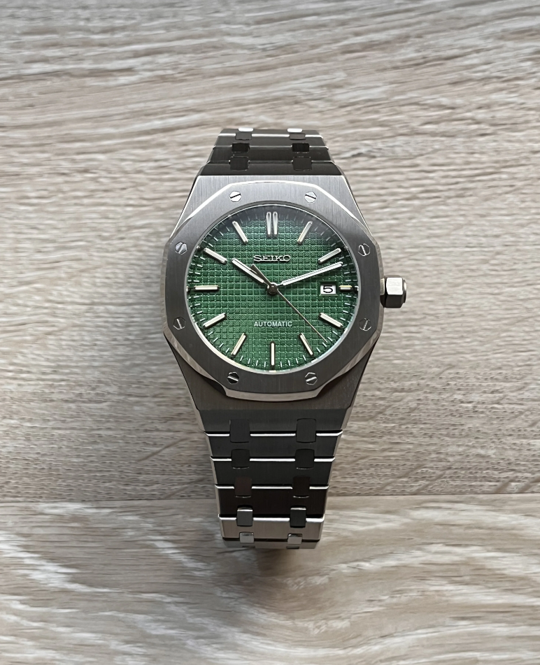 Seiko Mod - 41mm Royal Oak Automatic - uniqwatchmods.nl