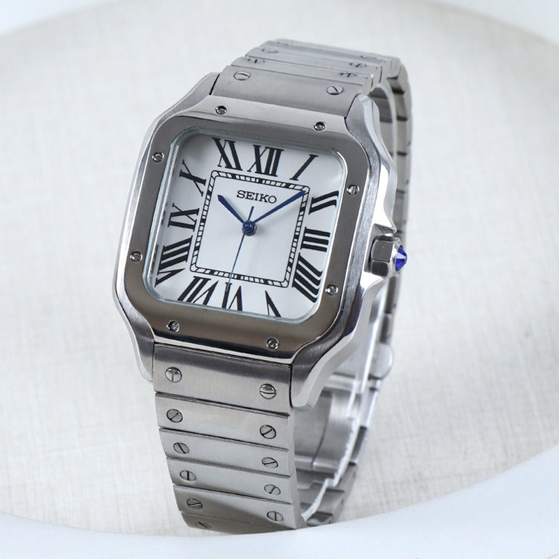 Seiko Mod 38mm Santos (5 colors) - Main Image