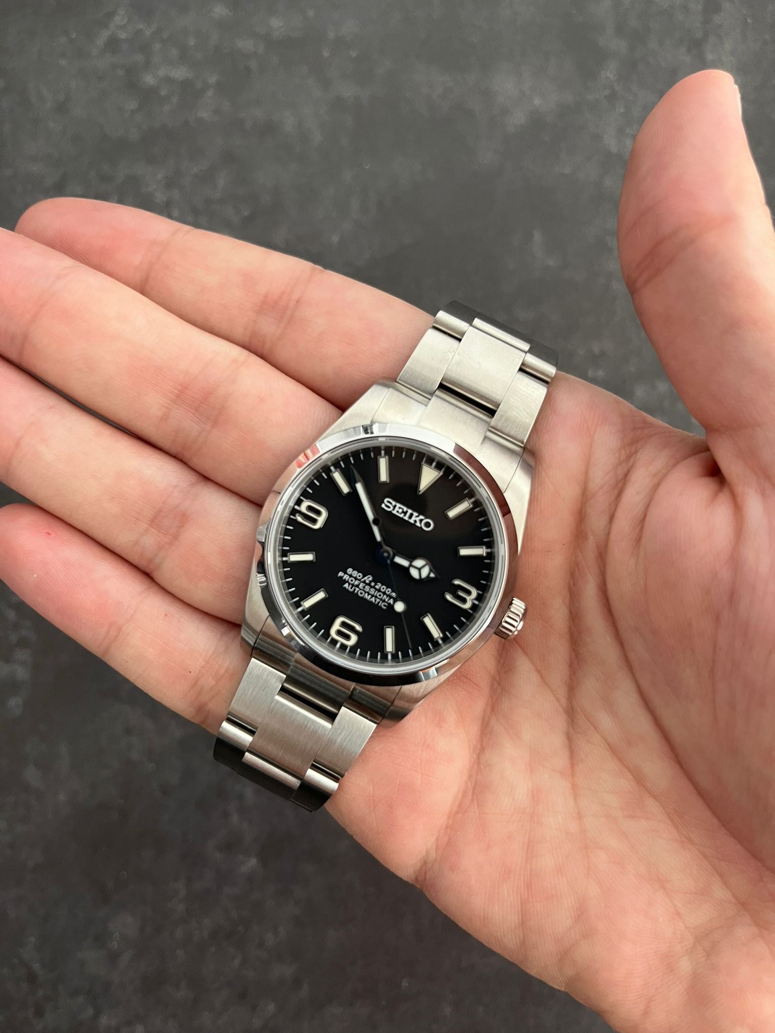 Seiko Explorer 1 36mm With Oyster Bracelet (6 colors)